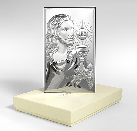 Jesus Christus zur Kommunion Kommunionsgeschenk; Hersteller: Valenti & Co