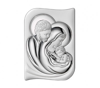 Silber Bild Heilige Familie Geschenkidee zur Hochzeit; Hersteller: Valenti & Co