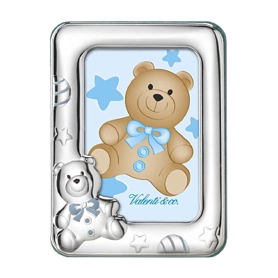 Versilberte Rahmen für Foto Andenken für Junge; Hersteller: Valenti & Co