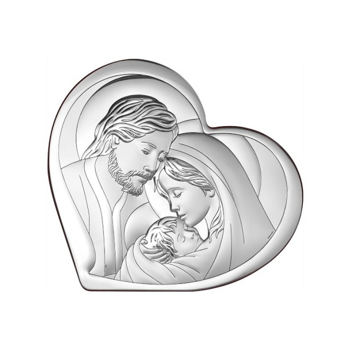 Silber Bild Heilige Familie Geschenkidee zur Hochzeit Beltrami