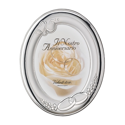 Versilberte Rahmen für Foto Hochzeitstag Geschenk; Hersteller: Valenti & Co
