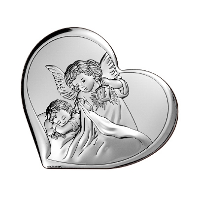 Engelchen über Kind Taufgeschenk für Patenkind; Hersteller: Beltrami