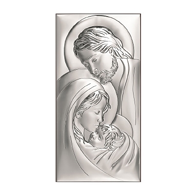 Silber Bild Heilige Familie Geschenk zur Hochzeit; Hersteller: Beltrami
