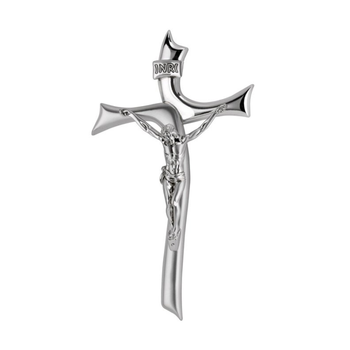 Silberkreuz mit Abbild von Jesus Christus Valenti & Co