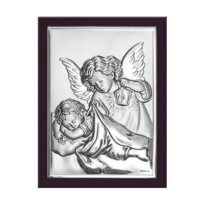 Engel über Kind zur Taufe und Erstkommunion; Hersteller: Beltrami