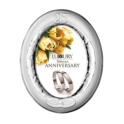 Silber Fotorahmen Valenti Geschenk zur Silberhochzeit; Hersteller: Valenti & Co