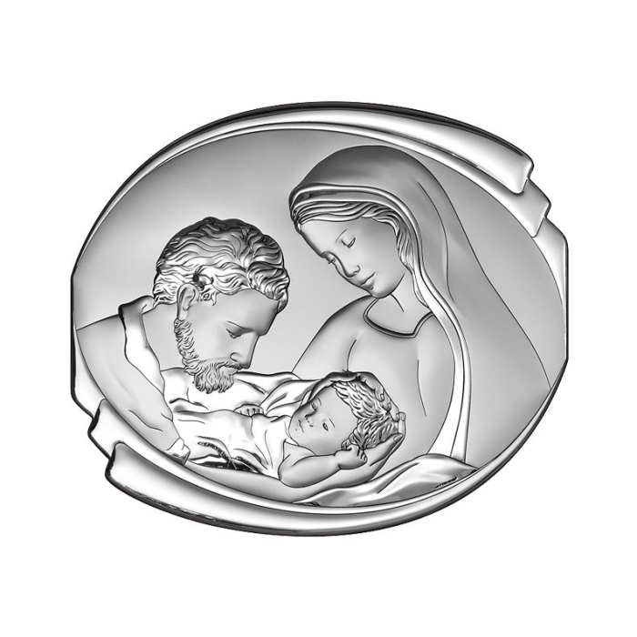 Silber Bild Heilige Familie Geschenk zur Hochzeit Beltrami