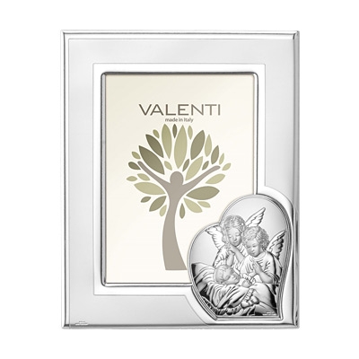 Silber Fotorahmen für Kind Taufgeschenk; Hersteller: Valenti & Co