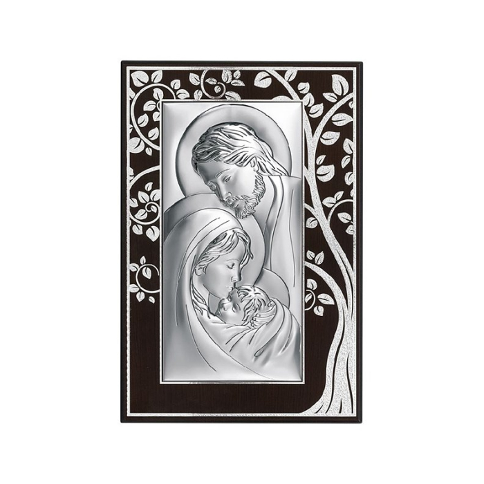 Heilige Familie Silber Bild Beltrami