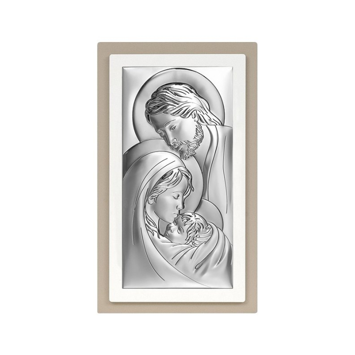 Heilige Familie Silber Bild Beltrami