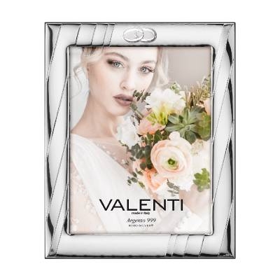 Silber Bilderrahmen Valenti Hochzeit, Hochzeitsjubiläum Geschenk; Hersteller: Valenti & Co