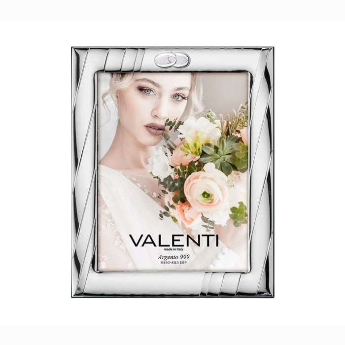 Silber Bilderrahmen Valenti Hochzeit, Hochzeitsjubiläum Geschenk Valenti & Co