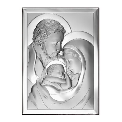 Silber Bild Heilige Familie Geschenk zur Hochzeit; Hersteller: Beltrami