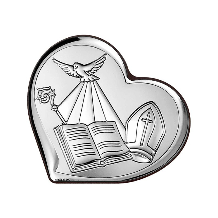 Silber Bild zur Firmung Personalisiertes Geschenk Beltrami