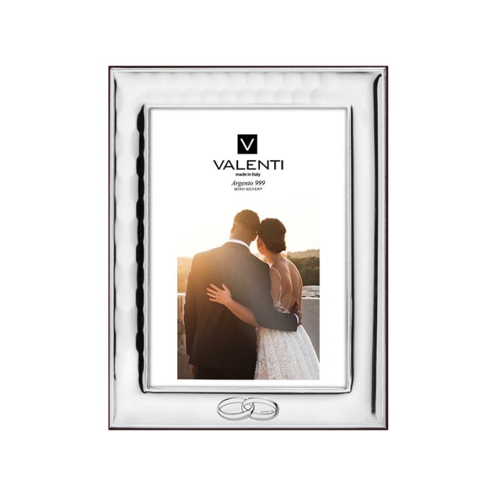 Fotorahmen aus Silber Valenti mit Ringen Valenti & Co