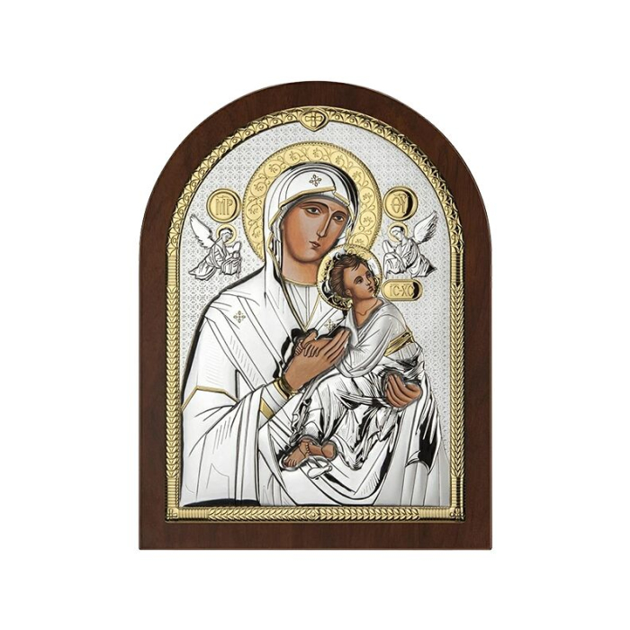 Lieben Frau von der immerwährenden Hilfe Silberne Ikone Beltrami