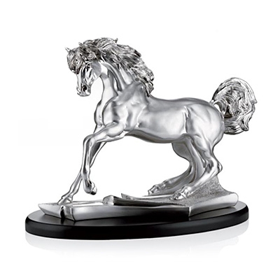 Pferdefigur Versilberte; Hersteller: Valenti & Co