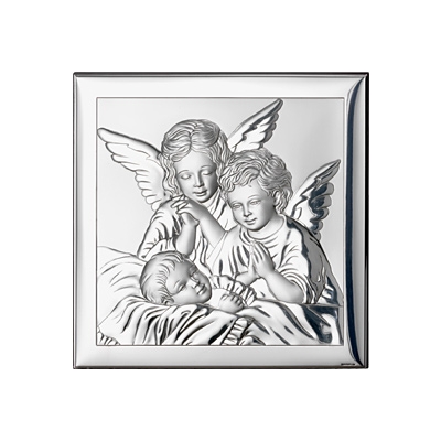 Bild Engel über Kind Taufgeschenk für Kinder; Hersteller: Valenti & Co